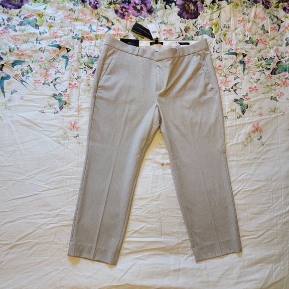 Banana Republic Curvy Avery Straight Pant 14 S Petite - Picture 3 of 10